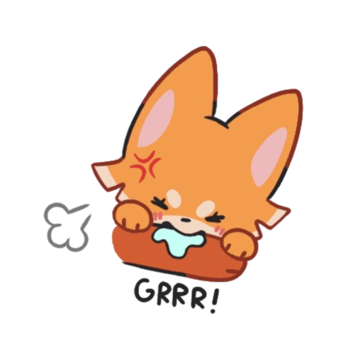 foxxy_sticker_grrrr