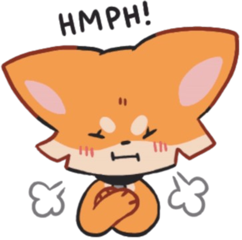 foxxy_sticker_hmph